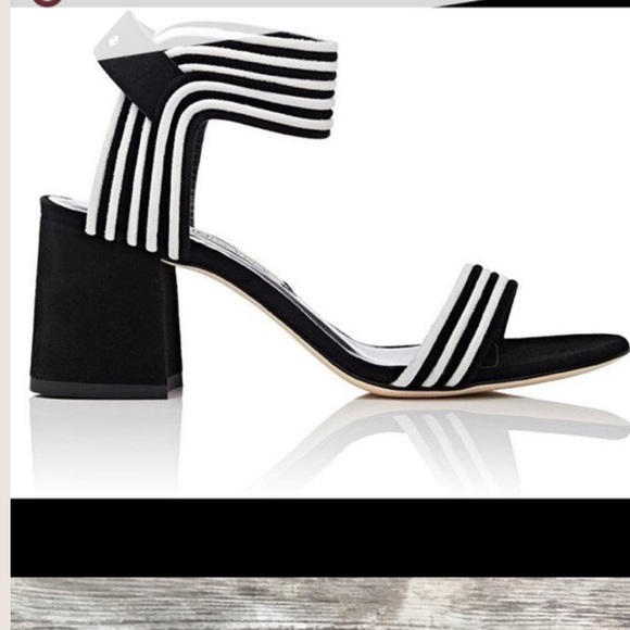 Marskinryyppy 9 Black Winona II Suede Sandals - Picture 7 of 7